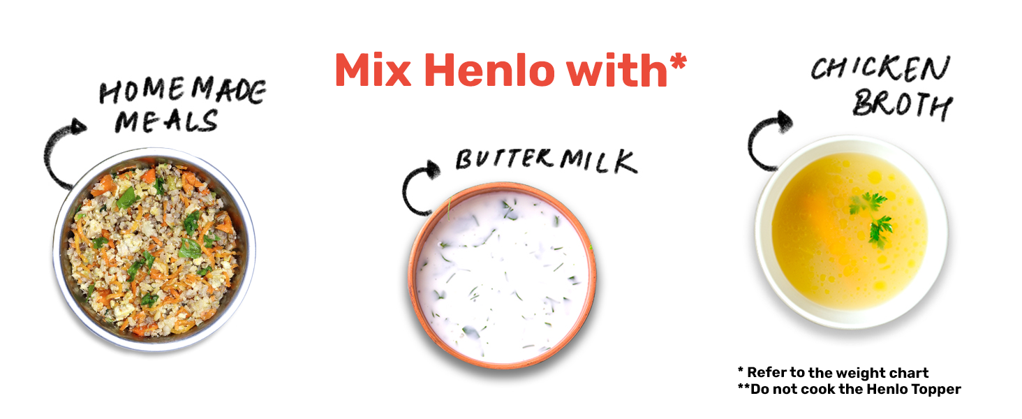 Henlo Everyday Nutrition Topper | Dog Supplement and Multivitamin | Improved Skin & Coat, Joint Support, Heart, and Gut Health Human Grade Ingredients | All Life Stages | 100g