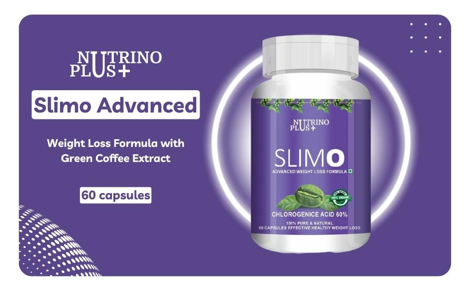 Slimo Advanced Weight Loss Formula With Green Coffee Extract 100Mg & Garcinia Cambogia Extract 500Mg Fat Burner For Men & Women (Pack Of,60)