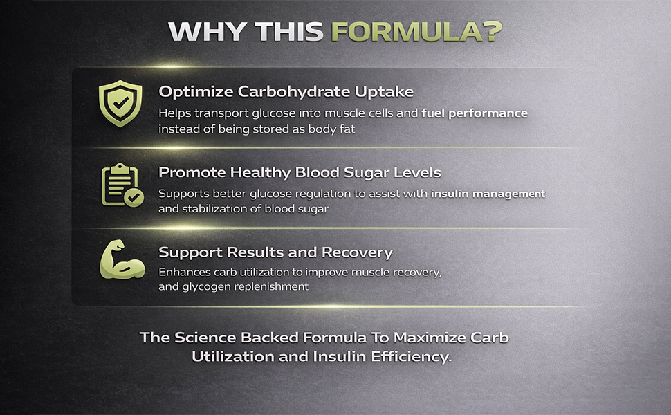 NutriJa GDA Stack | Berberine HCL 98% Standardized, Chromium, ALA, Botanicals and Enzyme |12 Ingredient Blend- 90 Capsules