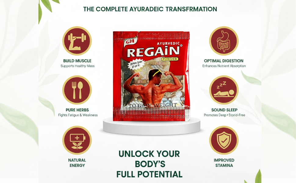 Regain ayurvedic powder (25 sachets)