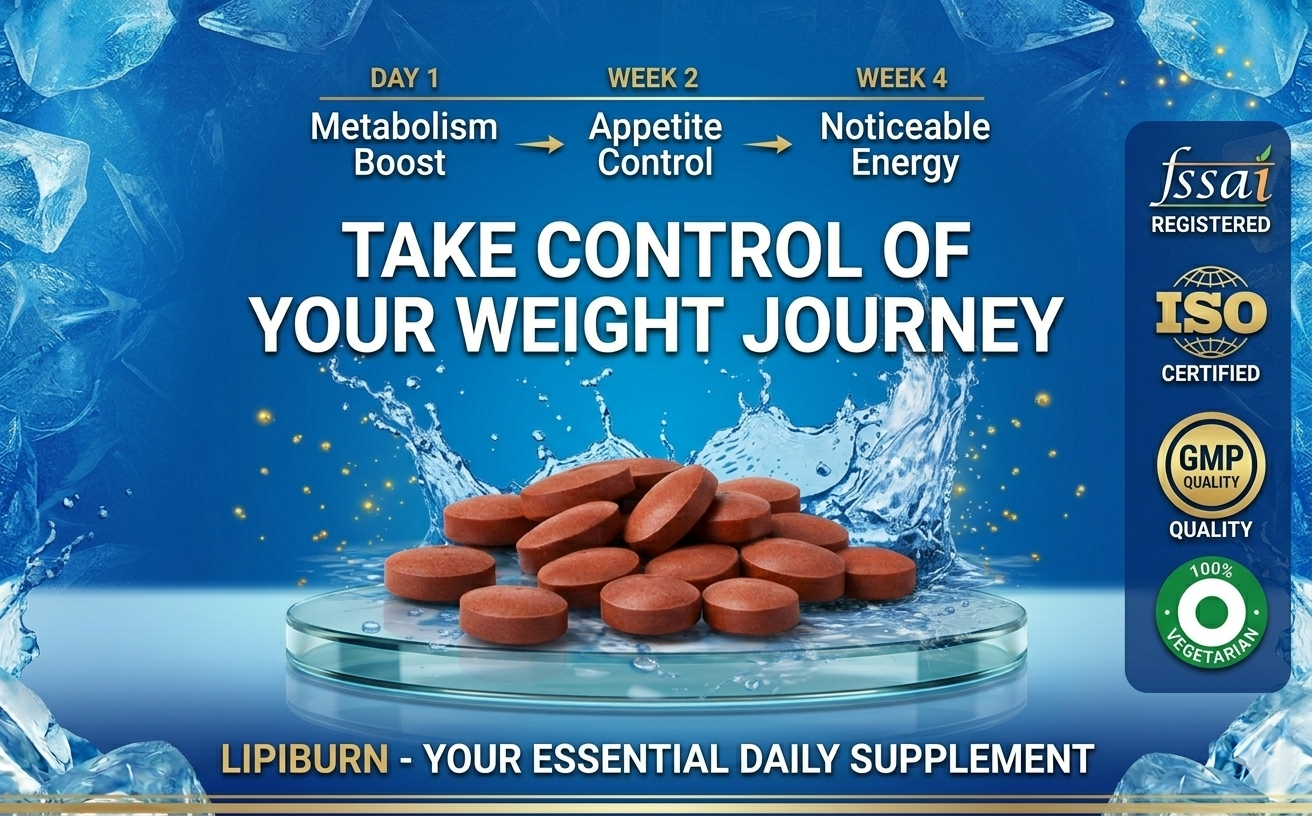 Fat Burner & Weight Management Tablets for Men & Women | Energy Booster & Metabolism Support | Gymnema, Garcinia Cambogia & Green Tea Extract | Supports Muscle Recovery | 60 Tablets