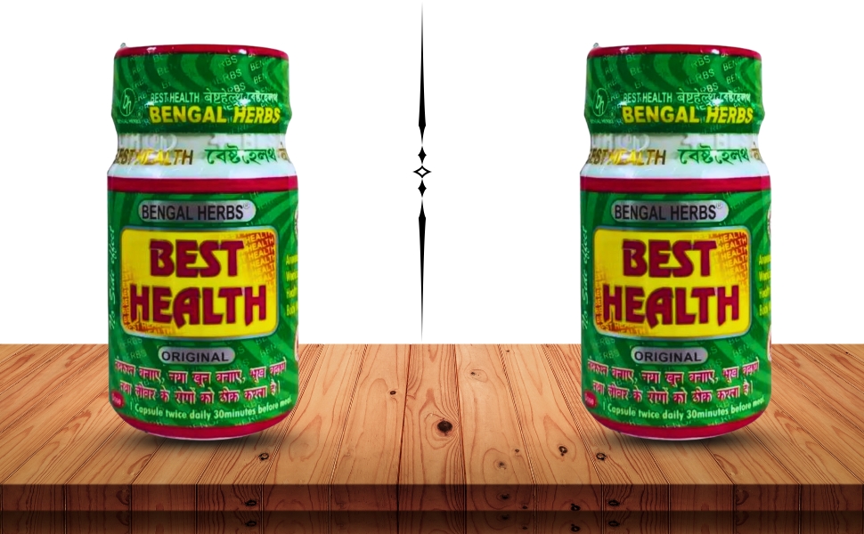 Ayurvedic Best Health Capsule | General Weakness | Improved Health | 50 Caps | Pack Of 2