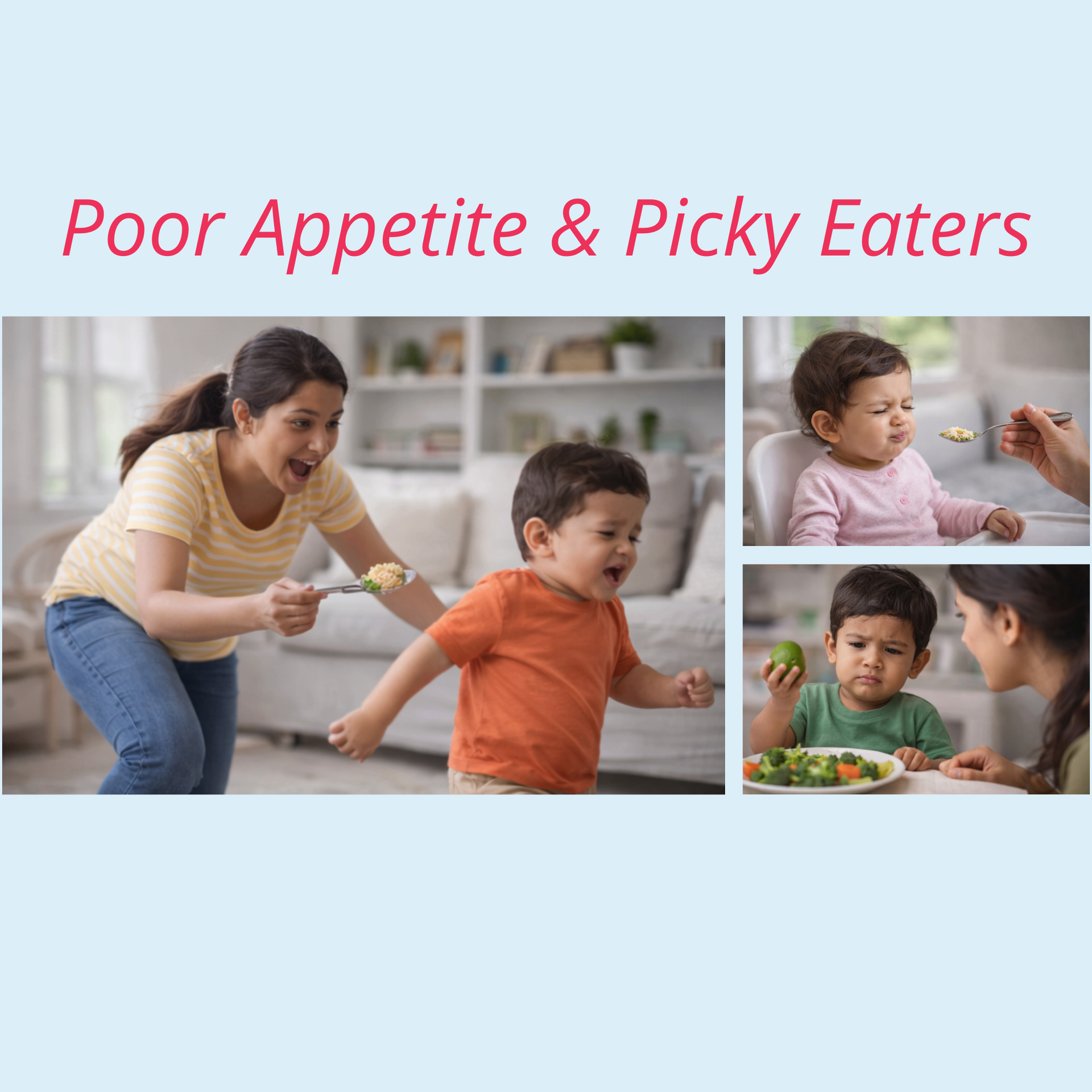 HerBaby Kids Ayurvedic Appetite Tonic for Picky Eaters | Supports Hunger, Growth & Immunity | Ashwagandha + 9 Herbs | Herbal Syrup for Children | 200ml, by AhamVeda