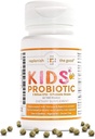 Enfants Probiotiques végétaliens, 60 perles minuscules - Récupération antibiotique - Aide à soutenir le système immunitaire et digestif des enfants - 15x plus efficace que les gommes - sans sucre, facile à avaler