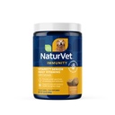 NaturVet VitaPet Suppléments quotidiens pour chiens Vitamine Plus Glucosamine – Comprend les vitamines à spectrum complet, Minéraux – Soutien conjoint pour les chiens plus âgés et actifs – 120 Ct.