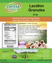 Granules de lécithine (8 oz, ZIN: 526525) - 3 boîtes