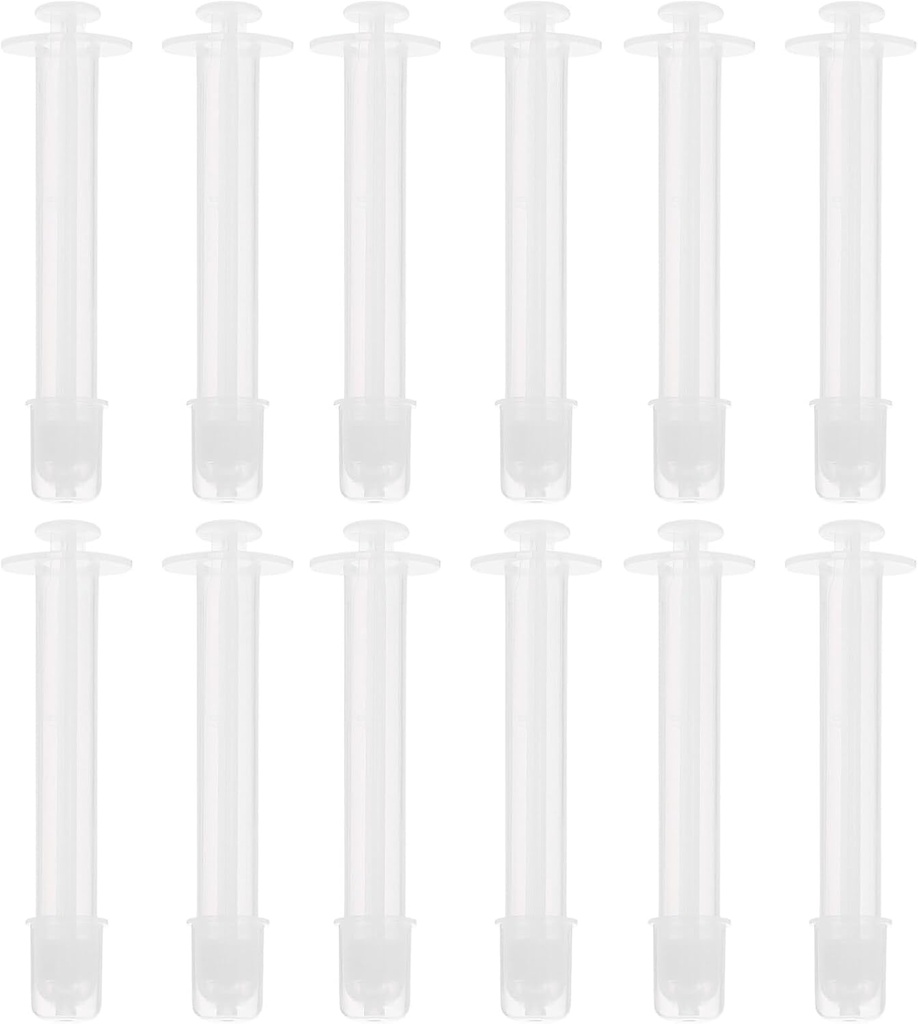 Suppositoires GLEAVI: 20pcs Lube Launchers Injecteur Hémorroïde Applicateurs Hemorroïde Crème d'Onguent Seringue pour Femmes Perles Yoni