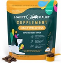 Suppléments de bien-être quotidien pour les chiens.Les avantages probiotiques et prébiotiques avec l'huile de poisson et l'algue pour garder votre chien beaming toute la journée.