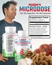 5-Mushroom Nootropic Blend - 60 Capsules, Turkey Tail, Reishi, Maitake Mushroom Extrait avec High Beta Glucan, et Lion Mane Mushroom Supplément Capsules, Functional Mushrooms Suppléments à base de plantes