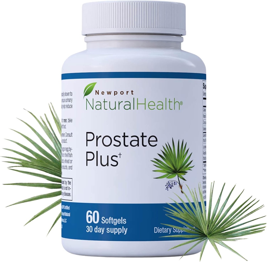 Prostate Plus: Saw Palmetto Prostate Formula, Lycopène, Reishi Mushroom, Supplément Prostate pour la santé de la prostate, Hommes, Mieux dormir, Contrôle urinaire, Meilleurs Suppléments Prostate pour les hommes