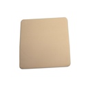 Dynarex CuraMousse Mousse Dressings, Non-Borded, Stérile, Fournit Cushioned and Moist Wound Care, utilisé pour les blessures exsudantes moyennes à lourdes, 6" x 6", 1 Boîte de 10 CuraMousse Dressings