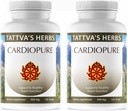Cardiopure Herbal supplément ayurvédique Capsules végétariennes, Ashwagandha, Rauwolfia, et Arjuna Full Spectrum Co2 Extraits, Capsules Veggie, 240 Compte, 25 ans de service Premium