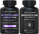 Vitamines Vital Multi Collagène Plus Capsules + Glycinat de magnésium Capsules