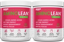 RSP NUTRITION AminoLean poudre de pré-entraînement, Amino énergie et gestion du poids avec BCAA Amino Acides et caféine naturelle, boost de pré-entraînement pour les hommes et les femmes, 30 portions (paquet de 2)