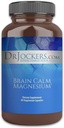 Magnésium Cerveau Calme par Dr Jockers – 90 Capsules, soutient la fonction cognitive et bien-être, supplément sans gluten