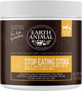 Supplément en poudre apothécaire d'animaux terrestres - Arrêter de manger tabouret poudre nutritionnelle pour chiens et chats - 8 oz