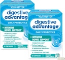 Avantage digestif Soutien intensif Bowel Probiotique se défend contre le gaz et le ballonnement, 32 capsules de comptage (2 pack)