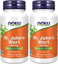 MAINTENANT Suppléments, St. John's Wort (Hypericum perforatum) 300 mg, extrait normalisé, 100 gélules (paquet de 2)