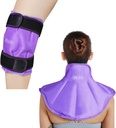 REFIX Knee Ice Pack pour les blessures Epaules à larges épaules réutilisables pour soulager la douleur dans le dos