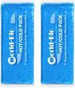 Gel Soft Paquets de glace souples pour blessures réutilisables, 2Pack-12" X 4.7", Congélateur Cold Pack, gel de refroidissement à compression chaude pour le cou, la cheville, le genou, la jambe, l'épaule, le mollet, le poignet, les pieds