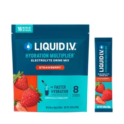 Multiplicateur d'hydratation I.V.® liquide - Fraise de fraise