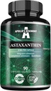 APOLLO'S HEGEMONY Astaxanthine 8 mg de Microalgues Haematococcus pluvialis - 90 capsules véganes - 3 mois d'approvisionnement - puissant antioxydant - complément alimentaire
