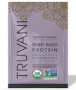 Truvani Poudre de protéines de pois végétaliens sans arômes 20g Protéine biologique à base de plantes 1 portion