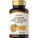 Pipping Rock Bee Pollen avec Jelly Royal et Propolis 120 Caplets Supplément complexe pour les femmes et les hommes