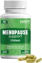 Suppléments de ménopause pour les femmes - Relief naturel pour les flashs chauds. Sueurs de nuit, perte de poids et échangisme - Hormone Balance & Periménopause Support - Ménopause Hot Flash Relief pour les femmes, 90 Capsules