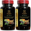 Complexe Prostate Naturel - Vitamine E pour Prostate, Extrait de Nettle Prostate, Supplément Prostate, Suppléments Prostate pour les hommes de plus de 50 ans, Pills Prostate avec Saw Palmetto - 2 bouteilles