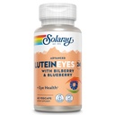 SOLARAY Yeux avancés de lutéine 24 mg - Suppléments de lutéine et de zéaxanthine - Eye Health Support with Blueberry and Bilberry Extract - Vegan, garantie de 60 jours, laboratoire vérifié - 60 portions, 60 VegCaps