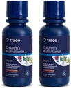 Trace Minerals Le supplément multivitamine liquide multivitamine pour enfants avec vitamine C, zinc et minéraux soutient les os sains et l'immunité chez les enfants.