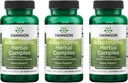 Swanson Rhodiola Ashwagandha Complexe Ginseng Mood Énergie Fonction immunitaire Système nerveux Stress Support Adaptogen Herb Supplément 60 Capsules (3 Pack)