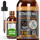 Rejuvica Health Activated Male - Teinture avancée de soutien de la libido masculine - Livraison améliorée de liquide pour une meilleure absorption - Ashwagandha, Mucuna, Tongkat Ali, Tribulus & More!