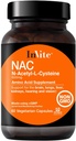 Inviter Santé N-acétyl Cysteine (NAC) - Soutienne la santé du foie et du cerveau - Fournitures L'acide amino essentiel L-Cysteine et un précurseur au glutathion tripeptide - 60 capsules végétariennes (2-Pack)
