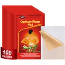 KONGDY Patches Capsaicin, 4,72"x7,08" Hot Capsicum Patch (100)