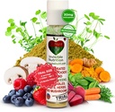 Poudre InviNutri Superfood pour Picky Eaters – Sensory-friendly, 40x Nutrient-Rich, 30mg Sulforaphane – Microgreens organiques, fruits et légumes – Mélanges invisibles dans la plupart des repas - Trial Portion