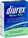 Piles à eau diurex, 42 ct