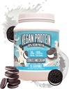 Suppléments énormes Poudre de protéines végétaliennes - Cookies et crème - Poudre de protéines végétales supérieures, 20g de protéines par portion