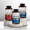 VITASEI Men's Health Power Pack – Testronix, Prostabionic & Liver Cleanse Bundle – Boost Energy, Muscle, Prostate et Liver Health avec des suppléments ciblés