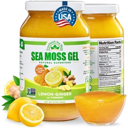 Gel de mousse de mer d'Irlande fabriqué aux États-Unis Riche en vitamines et minéraux
