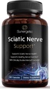 Sunergetic Premium Nerve Formule de support - Supplément Nerve Sciatique avec Benfotaimine, acide alpha lipoïque (ALA) et Meriva Turmeric - Supports Nerve Sciatique Santé et Confort articulaire - 60 Capsules