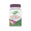 Nature's Way Complete Liver Cleanse, soutient les processus de désintoxication du corps*, avec le chardon de lait, B-Vitamines, Amino Acid Liver Blend, 84 Capsules (paquetage mai Vary)