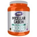 MAINTENANT Foods Sports Nutrition, caséine Micellar 19 g, libération lente, poudre non aromatisée, 1,8-Pound