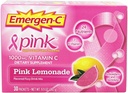 Emergen-C 1000mg Vitamine C Poudre pour Imune quotidienne Soutien Sans caféine suppléments de vitamine C avec le zinc et le manganèse, B vitamines et électrolytes, Super Orange Flavor - 30 Compte