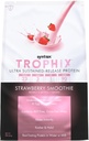 Syntrax Nutrition Trophix, mélange de poudre de protéines à libération prolongée, smoothie aux fraises, 2 livres.