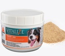 Vitalize Dog Digestive Health Powder - Relief for Constipation, Vomissement et Nausées, Supplément de peau et de manteau- Poudre multivitamine avec Omega 6, 3 et Biotin et Supplément prénatal pour chien (1 livre)