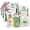 6 jours Detox & ReSTART Adaptogène Stress-Relief & Fat-Burn Master Cleanse Bundle - 39 portions