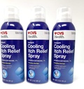 CVS Refroidissement instantané Démangeaison Spray de soulagement Hydrocortisone 1% thérapie intensive 3 Oz (3 Pack)