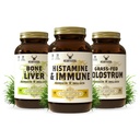 HEART & SOIL Immune Support Stack – Comprend Histamine & Immune Supplément, Marrow os et foie, Grass-Fed Colostrum pour la santé digestive, Gut Balance, et le bien-être global